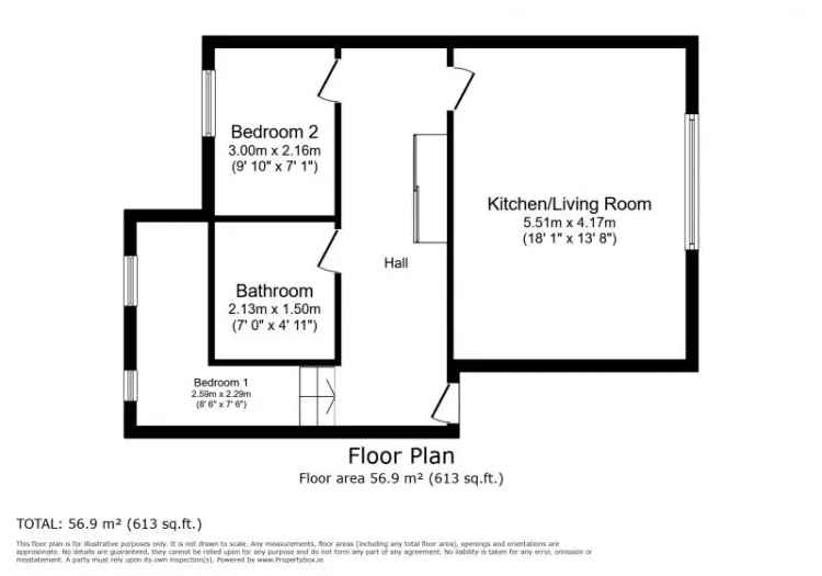 2 bedroom  Apartment