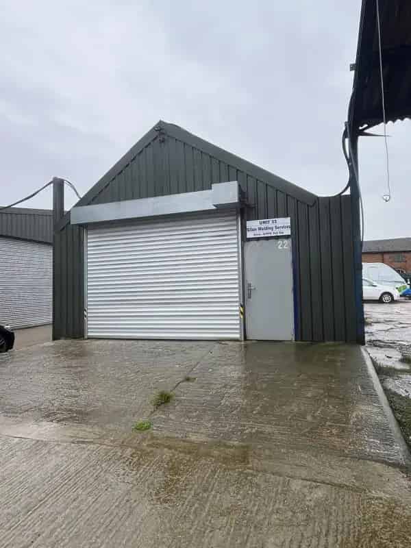 Industrial Unit For Sale - Open Plan Workshop and Roller Shutter Door
