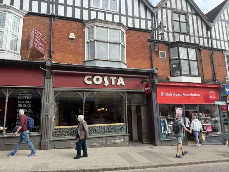 Retail Unit on High Street with Ancillary Space