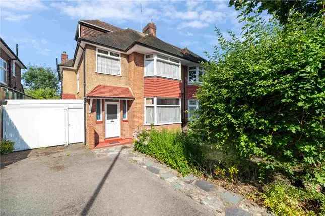 Semi-detached house for sale in Kent Avenue, London W13