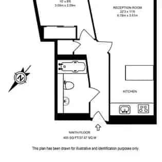 1 Bedroom Flat 100m² London - Modern Apartment near Hyde Park