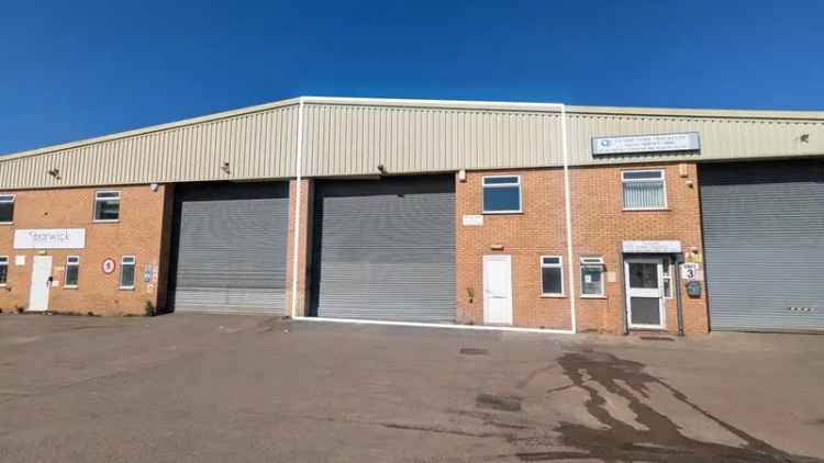 Mid-Terraced Industrial Unit Available Immediately
