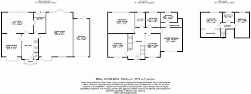 67 Bedroom Detached House Family Home Luxury Spacious Garden Garages