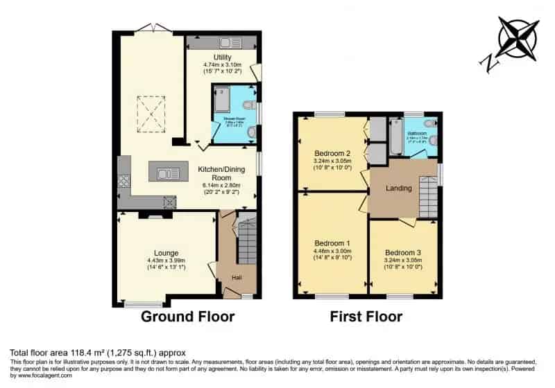3 Bedroom Semi Detached House Modern Extended Family Home