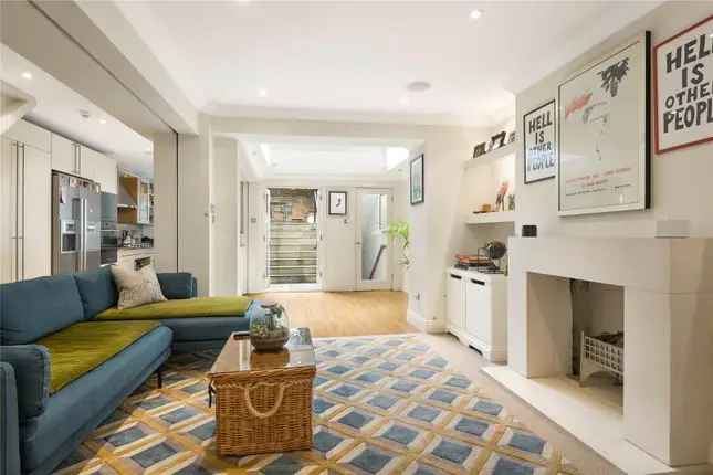 Terraced house for sale in Abingdon Villas, London W8