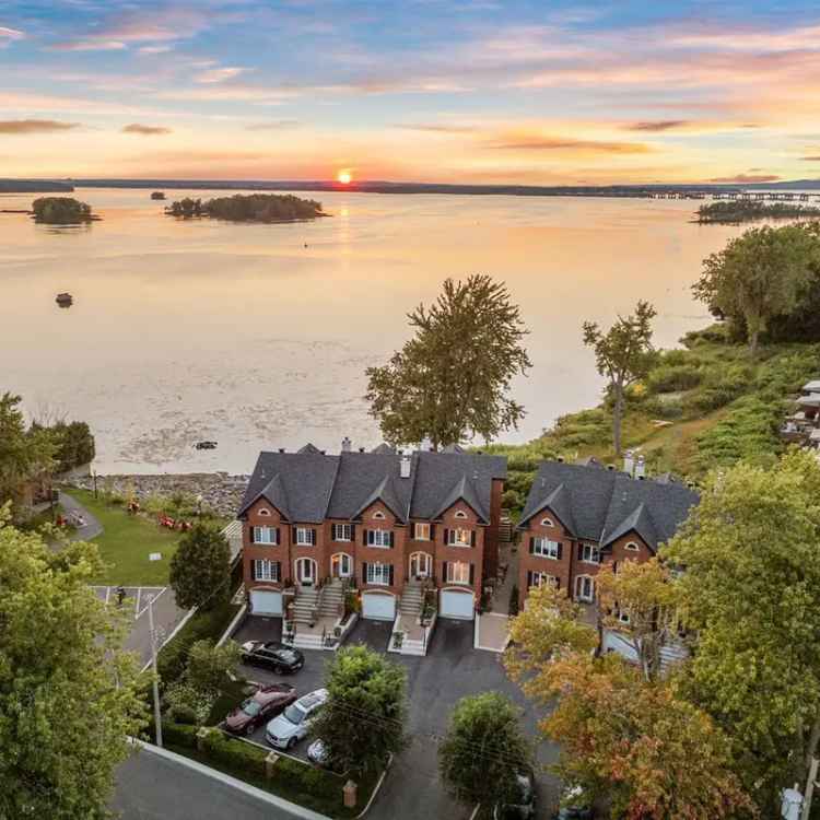 Waterfront Townhome for Sale - Stunning Sunsets & Views