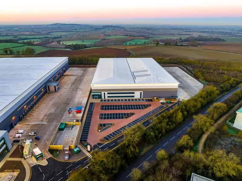 Grade A Logistics Unit Daventry 135662 sq ft Available Now