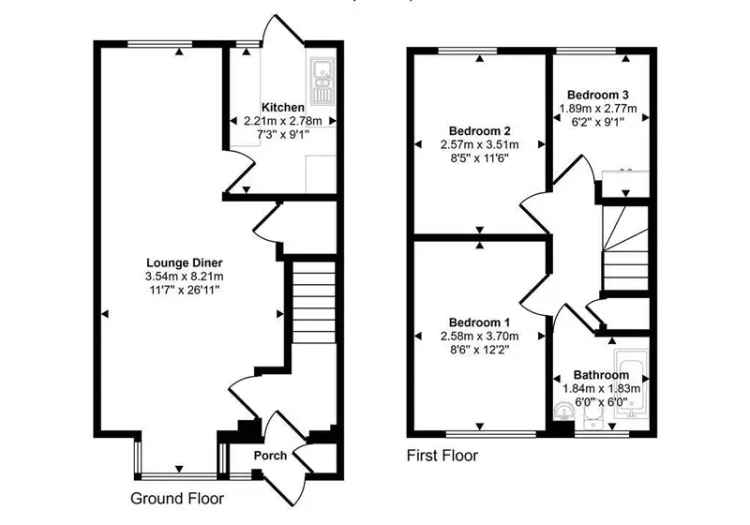 3 Bed Terrace House Requiring Updating Near Beckton