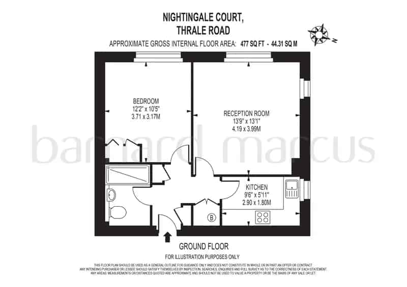 Spacious Ground Floor Apartment Near Streatham and Tooting