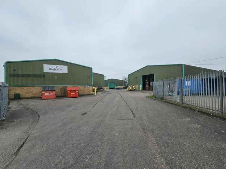 Secure Storage Units with Office Space High Eaves Loading Doors