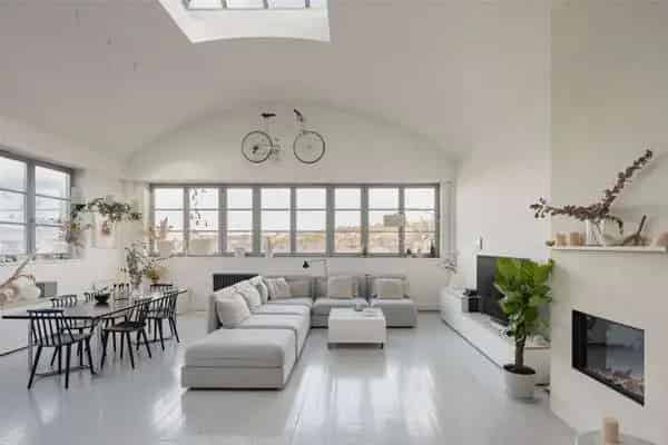 Penthouse Loft Conversion Norwich 3 Beds 2 Baths Roof Terrace Parking