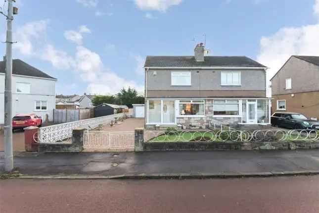 Semi-detached house for sale in Dornford Avenue, Mount Vernon, Glasgow G32