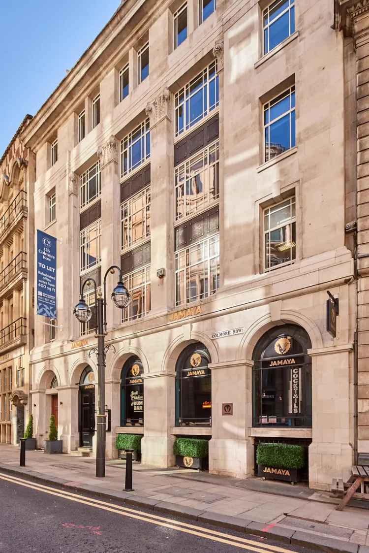 Refurbished Office Suites Birmingham Colmore Row