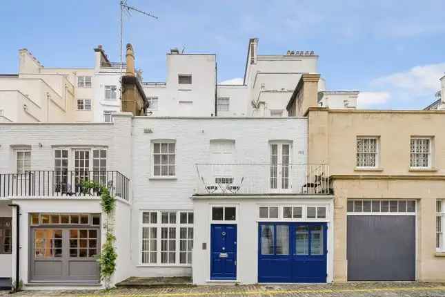 Terraced house to rent in Queensberry Mews West, South Kensington, London SW7