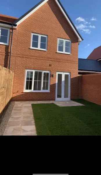 Brand New 2 Bed End Terraced House with Parking