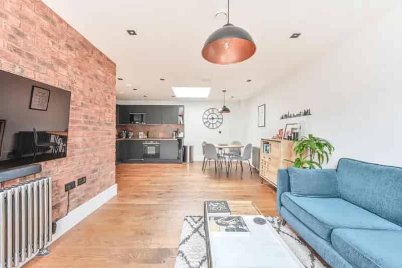 Modern Old Town Home with Private Balcony and Sleek Kitchen