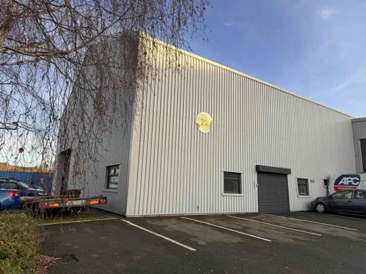 Refurbished Industrial Unit with Office and High Eaves