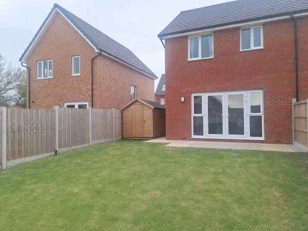 3 Bed New Build House - Family Home Near Shops Schools