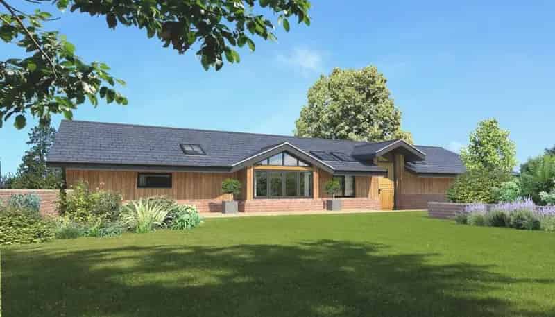 3 Bedroom House Building Plot with River Views near Warminster
