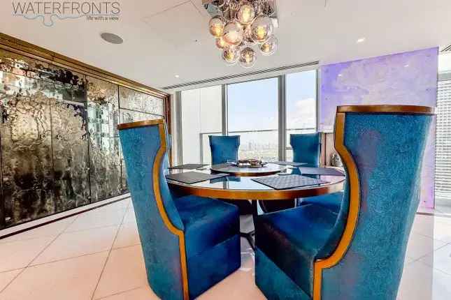 3-Bedroom Luxury Apartment for Rent Pan Peninsula Square London