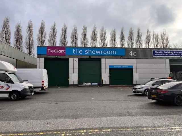 Modern Trade Counter Light Industrial Unit For Lease