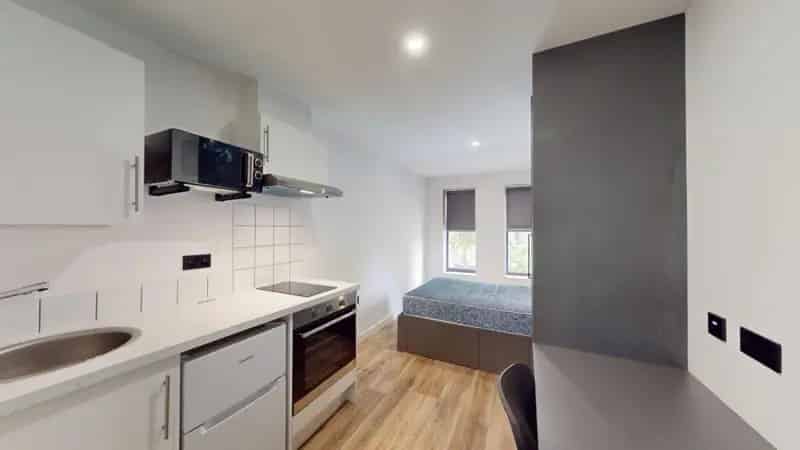 Student Accommodation Studio Flat Rayman House Pershore Road