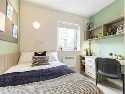 1 Room Flat 12m2 Southampton Ensuite Student Accommodation