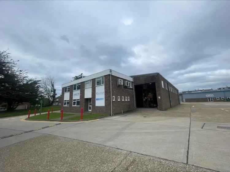 Warehouse Unit Steel Portal Frame High Bay Gated Development