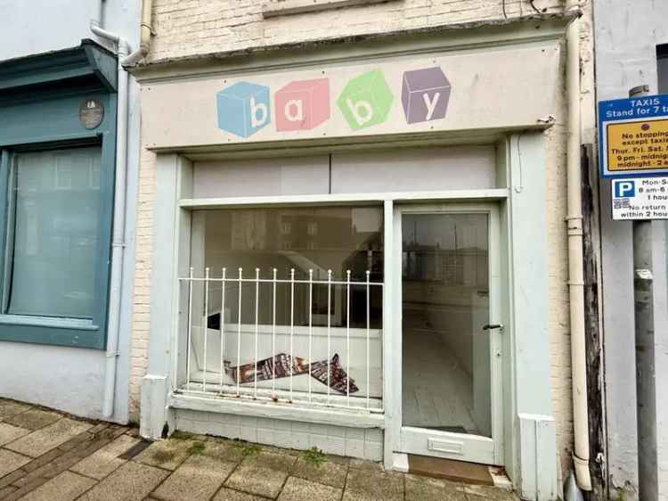 3-Floor Vacant Shop with Accommodation Sea Views Auction 8 May