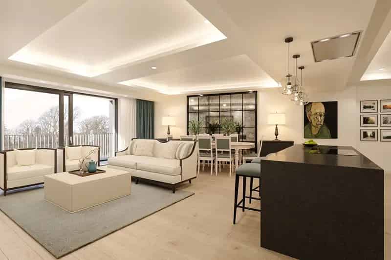 2-Bed Apartment Village View Edinburgh Private Terrace