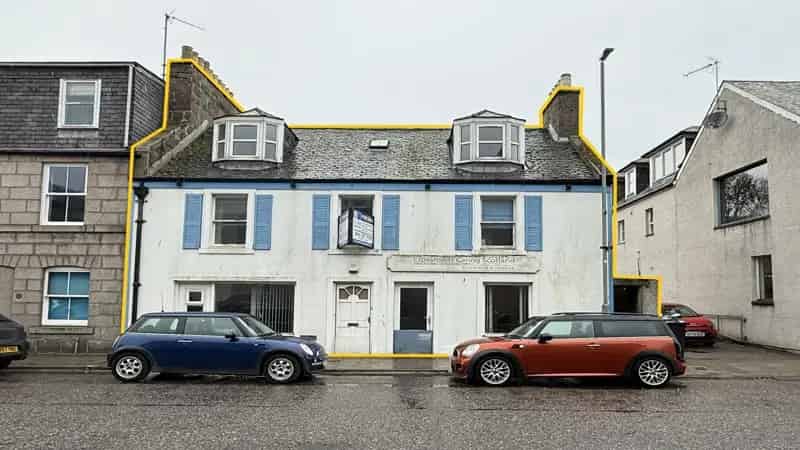 Stonehaven Office Premises: Three-Floor Space with Garden