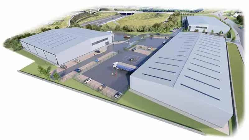 Industrial Logistics Building for Lease