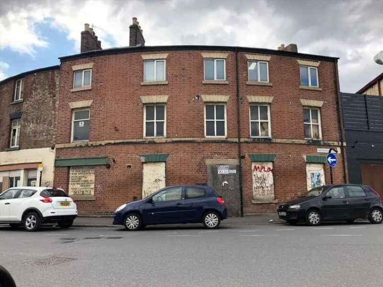 Kelham Island Redevelopment Opportunity Former Pub Three Floors Yard Car Park