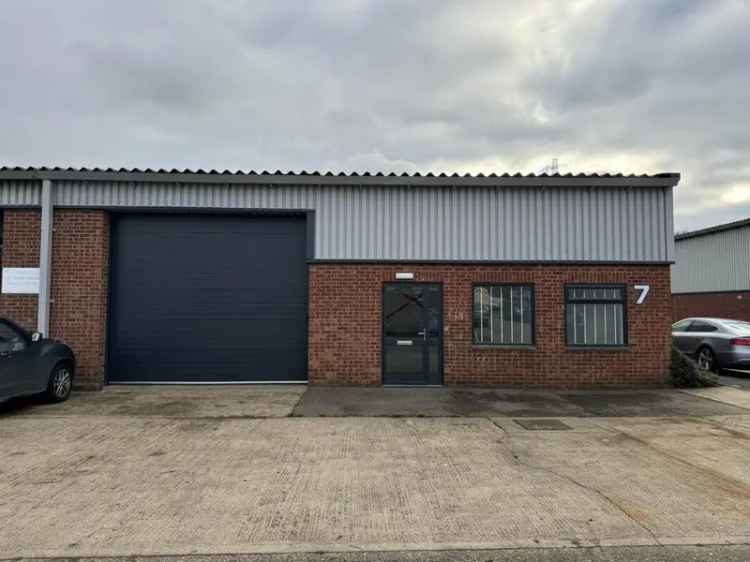 Industrial Storage Unit For Rent