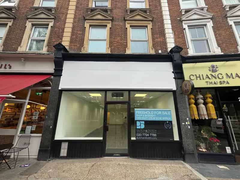 Refurbished Shop and Basement for Sale in West Hampstead