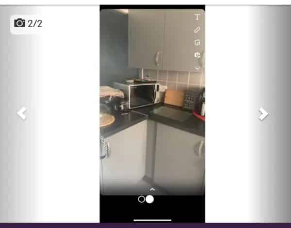 Year Old Kitchen Home Near Town Bus Stop