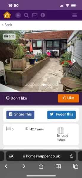 3 Bedroom Terraced House with Garden and Parking