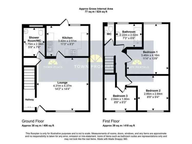 3 Bed House for Sale Willingdon Trees
