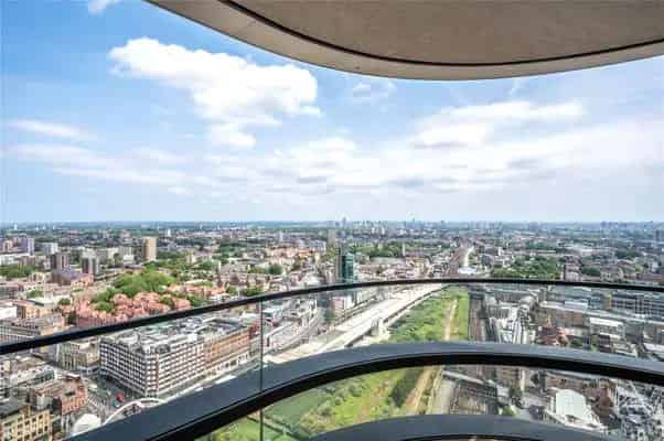 Principal Tower 2-Bed Apartment Foster + Partners Design Panoramic City Views