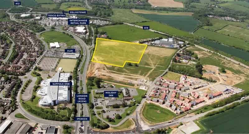 Commercial Development Land Ipswich 12.1 Acres
