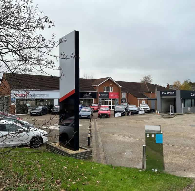 Car Dealership with Showroom and Workshop in Fleet