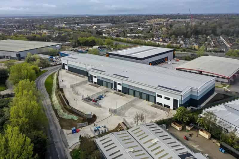 Modern Sustainable Logistics Unit Net Zero Carbon BREEAM Very Good