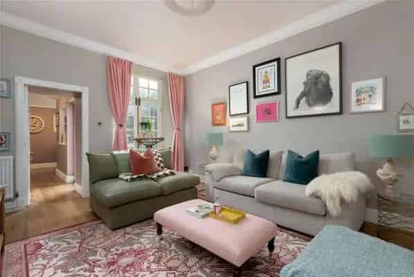 3-Bedroom Apartment with Private Garden in Edinburgh West End