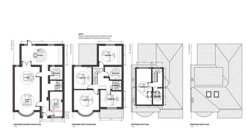 5 Bedroom Semi Detached House Essex IG5 Planning Permission Granted