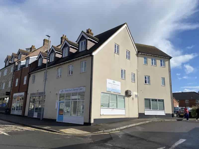 Modern Mixed-Use Shop in High Street Development