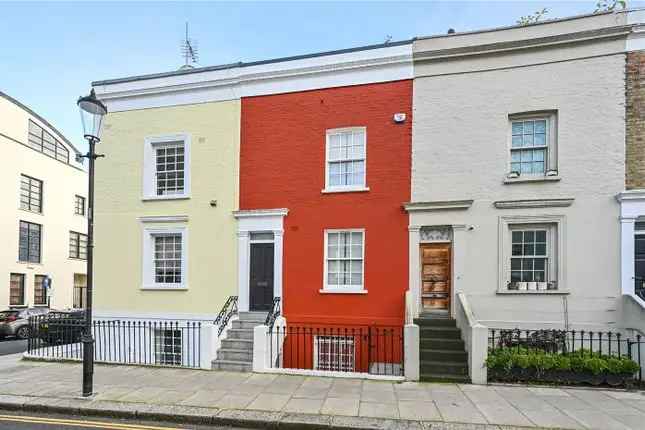 Terraced house for sale in Uxbridge Street, London W8