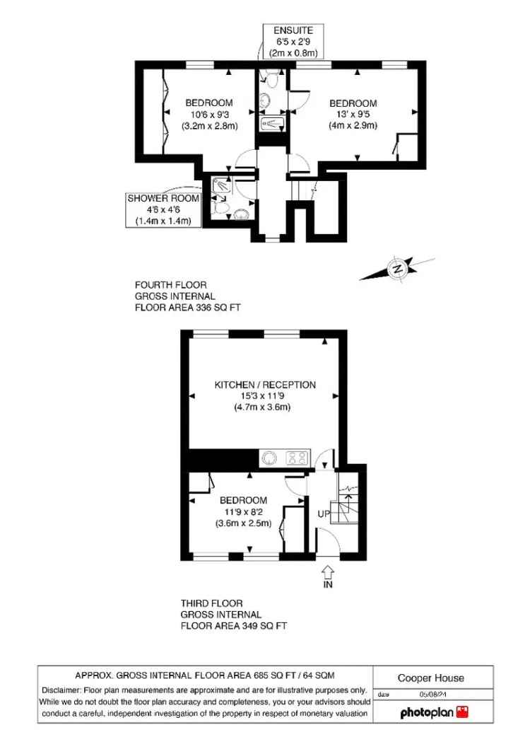 3 Bedroom Apartment near Warwick Avenue Station