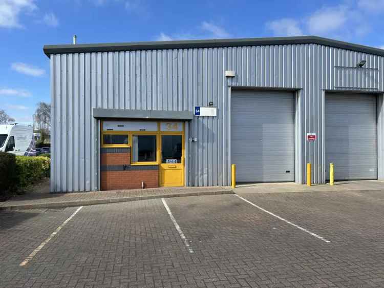 Metal Clad Industrial Unit with Office Space and Loading Bay