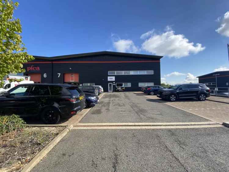 Modern Industrial Warehouse Unit with Office Space For Lease