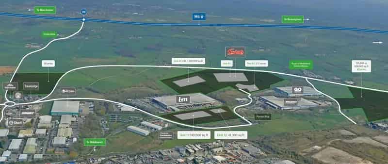 Logistics and Industrial Units Wigan Symmetry Park Ready Q4 2022